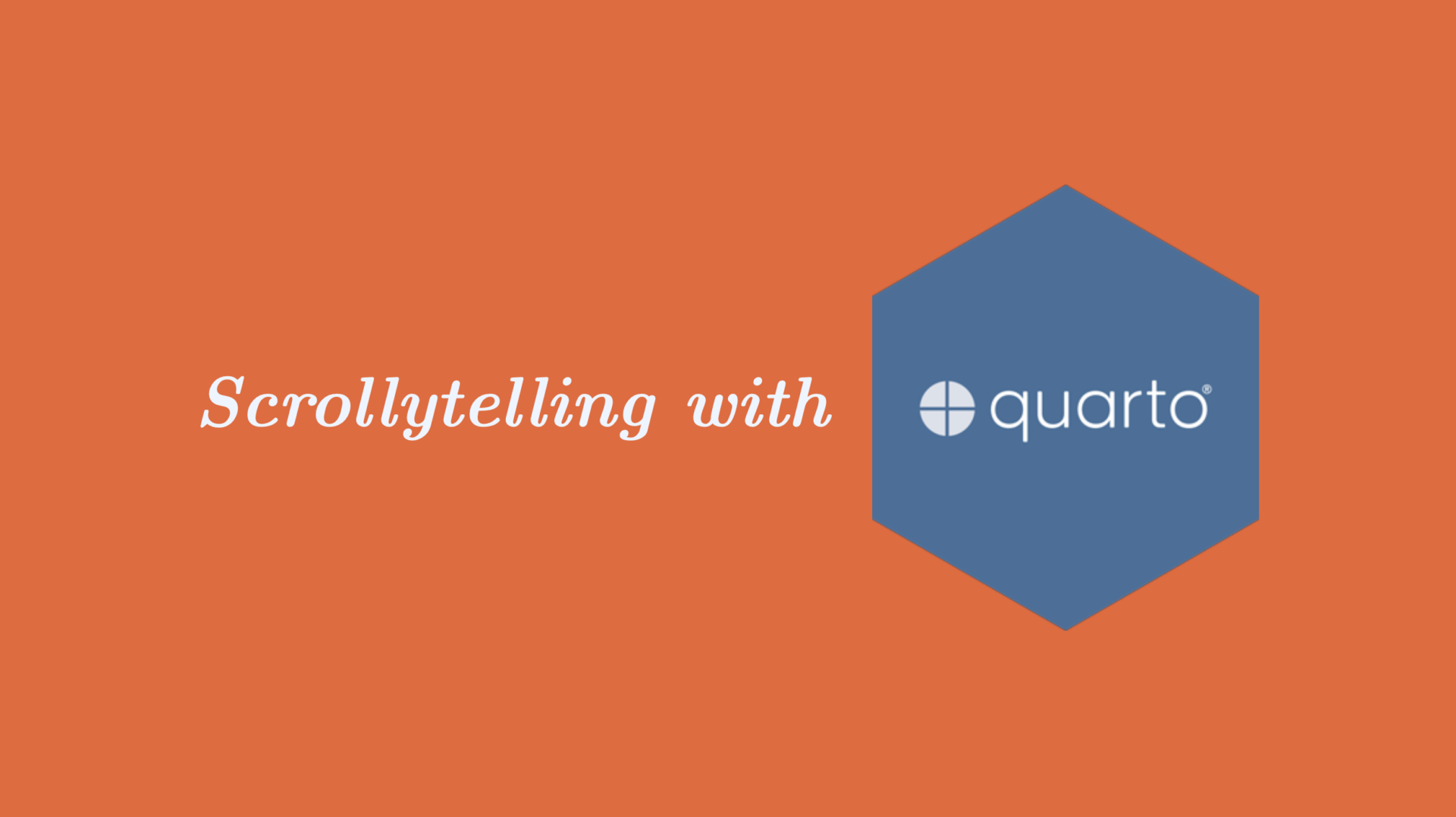 Scrollytelling with Quarto